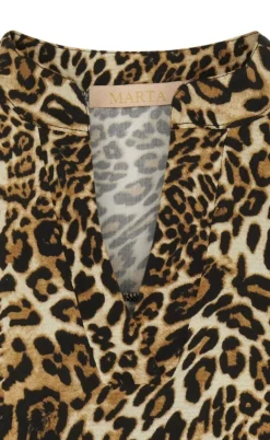 Marta Du Chateau Kjole - Sylvie Dress - Tabacco