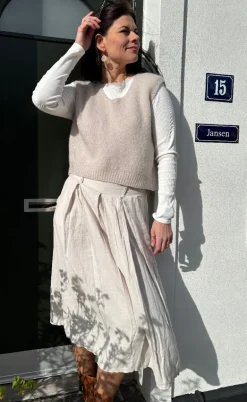 Marta Du Chateau Nederdel - Leona - Sabbia