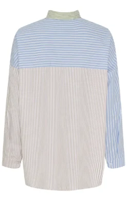 Marta Du Chateau Skjorte - Blandine - Multi Beige