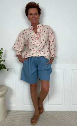 Marta Du Chateau Skjorte - Charlie - Fuxia