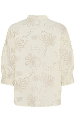 Marta Du Chateau Skjorte - Linda - Beige