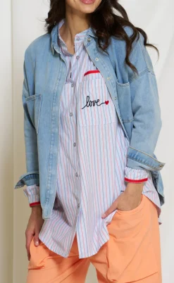 Marta Du Chateau Skjorte - Lydie - Blue