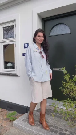 Marta Du Chateau Skjorte - Sandra - Celeste