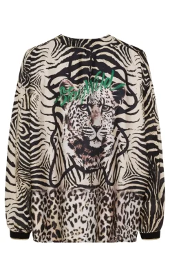 Marta Du Chateau Skjorte - Veronique - Nero Zebra