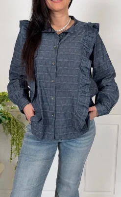 Marta Du Chateau Skjorte - Lena - Jeans