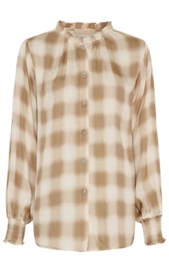 Marta Du Chateau Skjorte - Sylvia - Camel