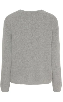 Marta Du Chateau Striktrøje - Kiki - Light Grey