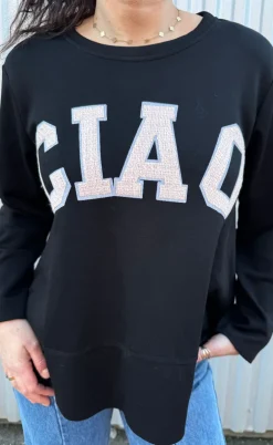 Marta Du Chateau Sweatshirt - Charline - Black