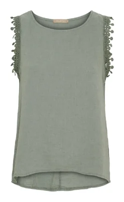 Marta Du Chateau Top - Holly - Military