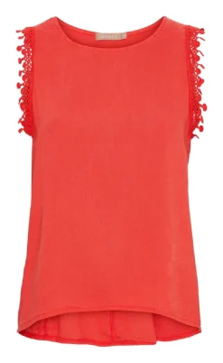 Marta Du Chateau Top - Holly - Red