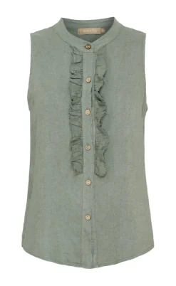 Marta Du Chateau Top - Malene - Military