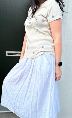 Marta Du Chateau T-Shirt - Cecilie - Beige