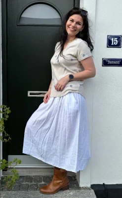 Marta Du Chateau T-Shirt - Cecilie - Beige