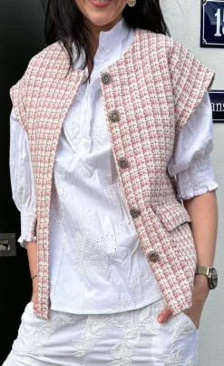 Marta Du Chateau Vest - Loretta - Rose