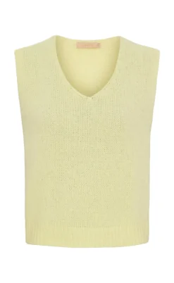 Marta Du Chateau Vest - Marlene - Yellow