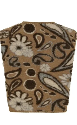 Marta Du Chateau Vest - Pilar - Camello