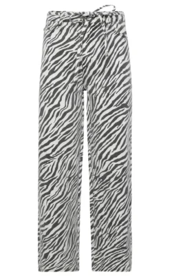 Moves Jeans - Adanna Zebra - Black
