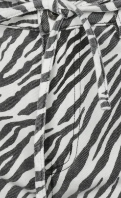 Moves Jeans - Adanna Zebra - Black