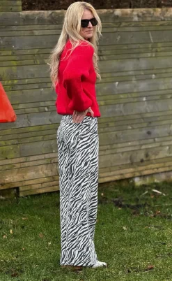 Moves Jeans - Adanna Zebra - Black