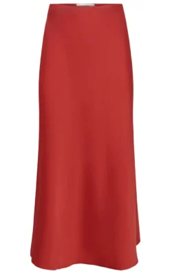Moves Nederdel - Gebry Satin - Fiery Red