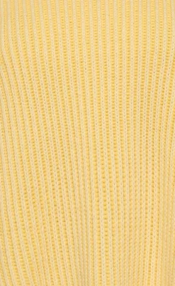 Moves Striktrøje - Colina Jumper - Pastel Yellow