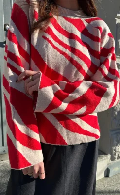 Moves Striktrøje - Dania - Fiery Red