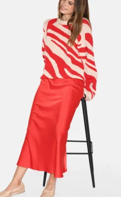 Moves Striktrøje - Dania - Fiery Red