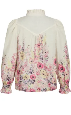 Neo Noir Bluse - Calloma - Ivory