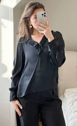 Neo Noir Bluse - Pellini - Black