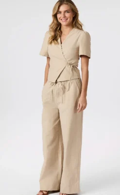 Neo Noir Bluse - Simoni Stripe - Sand