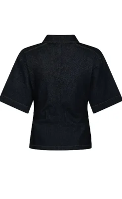 Neo Noir Bluse - Spenda - Dark Blue