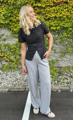 Neo Noir Bukser - Emmett - Grey Melange