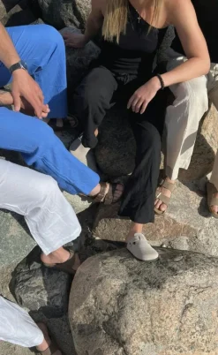 Neo Noir Bukser - Sonar Linen - Black