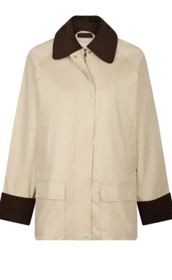 Neo Noir Jakke - Anastacia Cord - Ivory