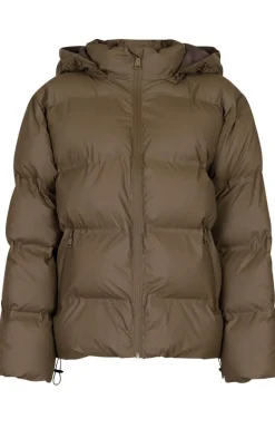 Neo Noir Jakke - Fox Puffer - Dark Taupe