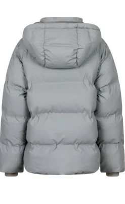 Neo Noir Jakke - Fox Puffer - Light Grey