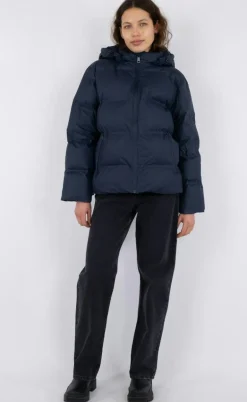 Neo Noir Jakke - Fox Puffer - Navy