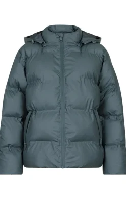Neo Noir Jakke - Fox Puffer - Smoke Green