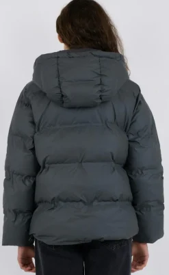 Neo Noir Jakke - Fox Puffer - Smoke Green