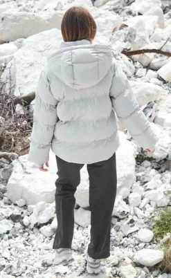 Neo Noir Jakke - Fox Puffer - Ivory