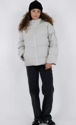 Neo Noir Jakke - Fox Puffer - Ivory