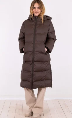 Neo Noir Jakke - Viviana Puffer - Mocca