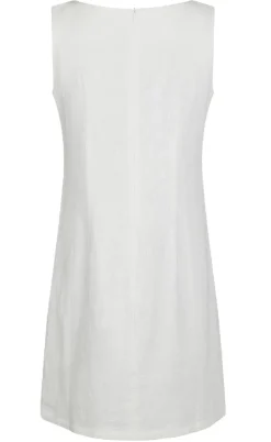 Neo Noir Kjole - Bruna Ramie - Off White