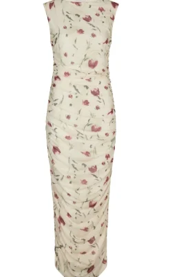 Neo Noir Kjole - Corilina Artist Mesh - Creme