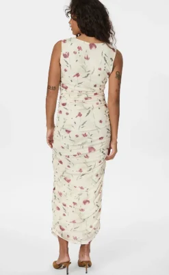 Neo Noir Kjole - Corilina Artist Mesh - Creme