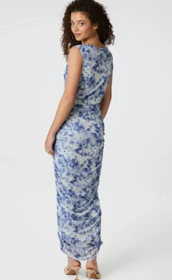 Neo Noir Kjole - Corilina - Light Blue