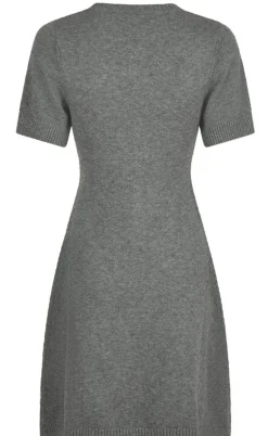 Neo Noir Kjole  - Elise - Dark Grey Melange