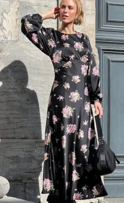 Neo Noir Kjole - Ilba - Black