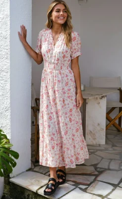 Neo Noir Kjole - Kanza - Rose