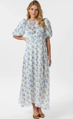 Neo Noir Kjole - Kikka Wild Rose - Light Blue